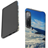 Samsung Galaxy S20 FE Case Protective Cover, Sky Clouds Plane | iCoverLover.com.au | Phone Cases