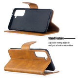 For Samsung Galaxy S21 Ultra/S21+ Plus Case, Folio PU Leather Wallet Cover, Stand & Lanyard, Yellow | iCoverLover.com.au | Phone Cases