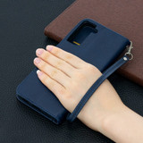 For Samsung Galaxy S21 Ultra/S21+ Plus Case, Folio PU Leather Wallet Cover, Stand & Lanyard, Blue | iCoverLover.com.au | Phone Cases