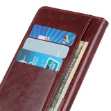 For Samsung Galaxy S21 Ultra/S21+ Plus/S21 Case, Studded Folio PU Leather Wallet Cover & Stand, Brown | iCoverLover.com.au | Phone Cases