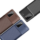 For Samsung Galaxy S21 Ultra/S21+ Plus/S21 Case, Carbon Fiber Texture Protective TPU Cover, Black | iCoverLover.com.au | Phone Cases