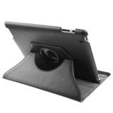 Black Rotatable Leather Smart Function iPad 2 / iPad 3 / iPad 4 Case | Fashion iPad Cases | iPad Covers | iCoverLover