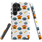 For Samsung Galaxy S22 Ultra Case, Protective Back Cover, Dog Houses | Shielding Cases | iCoverLover.com.au