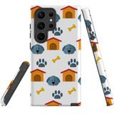For Samsung Galaxy S23 Ultra Case Tough Protective Cover, Dog Houses | Shielding Cases | iCoverLover.com.au