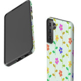 For Samsung Galaxy S23 Ultra, S23+ Plus, S23, S22 Ultra, S22+, S22, S21 Case, Protective Cover, Colourful Flowers | Protective Cases | iCoverLover.com.au