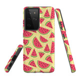 Samsung Galaxy S21 Ultra Case, Tough Protective Back Cover, Watermelons | iCoverLover.com.au | Phone Cases