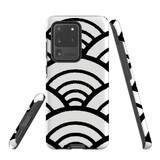 For Samsung Galaxy S20 Ultra Protective Case, Japanese Folk Wave Pattern | iCoverLover Australia