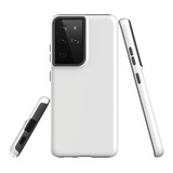 Samsung Galaxy S21 Ultra Case, Tough Protective Back Cover, White | iCoverLover.com.au | Phone Cases