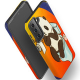 For Samsung Galaxy S22 Ultra/S22+ Plus/S22,S21 Ultra/S21+/S21 FE/S21 Case, Protective Cover, Pandas Toilet | iCoverLover.com.au | Phone Cases