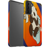 For Samsung Galaxy S23 Ultra, S23+ Plus, S23, S22 Ultra, S22+, S22, S21 Case, Protective Cover, Pandas Toilet | Protective Cases | iCoverLover.com.au