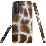 For Samsung Galaxy S21 Fe (Fan Edition) Protective Case, Giraffe Pattern | Shielding Cases | iCoverLover.com.au