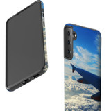 For Samsung Galaxy S23 Ultra, S23+ Plus, S23, S22 Ultra, S22+, S22, S21 Case, Protective Cover, Sky Clouds From Plane | Protective Cases | iCoverLover.com.au