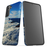 For Samsung Galaxy S23 Ultra, S23+ Plus, S23, S22 Ultra, S22+, S22, S21 Case, Protective Cover, Sky Clouds From Plane | Protective Cases | iCoverLover.com.au