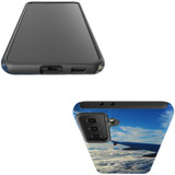 For Samsung Galaxy S23 Ultra, S23+ Plus, S23, S22 Ultra, S22+, S22, S21 Case, Protective Cover, Sky Clouds From Plane | Protective Cases | iCoverLover.com.au