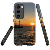 For Samsung Galaxy S23 Case Tough Protective Cover, Sailing Sunset | Shielding Cases | iCoverLover.com.au