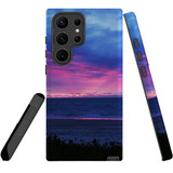 For Samsung Galaxy S23 Ultra Case Tough Protective Cover, Sunset At Henley Beach | Shielding Cases | iCoverLover.com.au