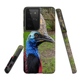 Samsung Galaxy S21 Ultra Case, Tough Protective Back Cover, Cassowary | iCoverLover.com.au | Phone Cases