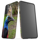 For Samsung Galaxy S23 Ultra, S23+ Plus, S23, S22 Ultra, S22+, S22, S21 Case, Protective Cover, Cassowary | Protective Cases | iCoverLover.com.au