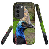 For Samsung Galaxy S23 Case Tough Protective Cover, Cassowary | Shielding Cases | iCoverLover.com.au