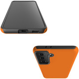 For Samsung Galaxy S23 Ultra, S23+ Plus, S23, S22 Ultra, S22+, S22, S21 Case, Protective Cover, Orange | Protective Cases | iCoverLover.com.au