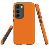 For Samsung Galaxy S23 Case Tough Protective Cover, Orange | Shielding Cases | iCoverLover.com.au
