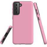 For Samsung Galaxy S23 Ultra, S23+ Plus, S23, S22 Ultra, S22+, S22, S21 Case, Protective Cover, Pink | Protective Cases | iCoverLover.com.au