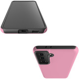 For Samsung Galaxy S23 Ultra, S23+ Plus, S23, S22 Ultra, S22+, S22, S21 Case, Protective Cover, Pink | Protective Cases | iCoverLover.com.au