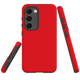 For Samsung Galaxy S23 Case Tough Protective Cover, Red | Shielding Cases | iCoverLover.com.au