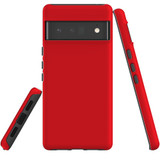 For Google Pixel 6 Pro Case Tough Protective Cover Red