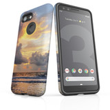Google Pixel 3 Case Armour Protective Cover Thai Sunset