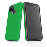 Google Pixel 5 Case Armour Protective Cover Green