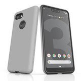 Google Pixel 3 XL Case Armour Protective Cover Grey