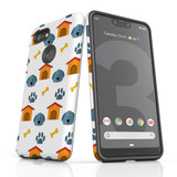 Google Pixel 3 XL Case Armour Protective Cover Dogs