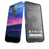 Google Pixel 3 Case Armour Protective Cover Amazing Sunset