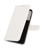 For Samsung Galaxy S21 Case Lychee Folio Protective PU Leather Wallet Cover, White | iCoverLover.com.au | Phone Cases