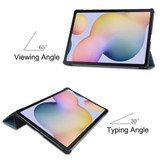Samsung Galaxy Tab S8+ Plus (2022)/Tab S7+ Plus (2020) Case, Folio PU Leather Cover, Sleep/Wake-up Function, 3-Fold Stand | icoverlover.com.au | Tablet Cases