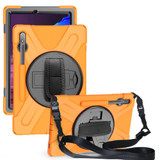 Samsung Galaxy Tab S7+ Plus (2020) Case, Silicone + PC Protective Armour Cover, Stand, Shoulder Strap, Hand Strap | icoverlover.com.au | Tablet Cases