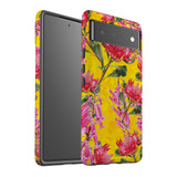 For Google Pixel 6 Case, Protective Back Cover,Flower Pattern | Shielding Cases | iCoverLover.com.au