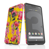 For Google Pixel 3 XL Case Armour Protective Cover Warm Flowers