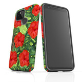 For Google Pixel 5 Case Armour Protective Cover Plant Garden