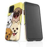 For Google Pixel 4 Case Armour Protective Cover Cute Puppies