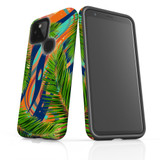 For Google Pixel 4a 5G Case Armour Protective Cover Multi Leaves