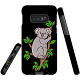 For Samsung Galaxy S10e Case Tough Protective Cover Koala Illustration