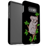 For Samsung Galaxy S10e Case Tough Protective Cover Koala Illustration