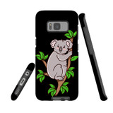 For Samsung Galaxy S8 Plus Case Tough Protective Cover Koala Illustration