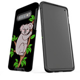 For Samsung Galaxy S10 Case Tough Protective Cover Koala Illustration