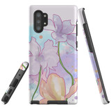 Protective Samsung Galaxy Note Series Case, Tough Back Cover, Floral Watercolour | iCoverLover Australia