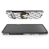 Protective Samsung Galaxy S Series Case, Tough Back Cover, Tuxedo Cat | iCoverLover Australia