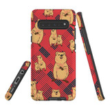 Protective Samsung Galaxy S Series Case, Tough Back Cover, Happy Quokkas | iCoverLover Australia