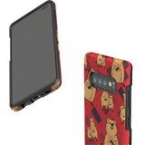 For Samsung Galaxy S10+ Plus Case Tough Protective Cover Quokkas